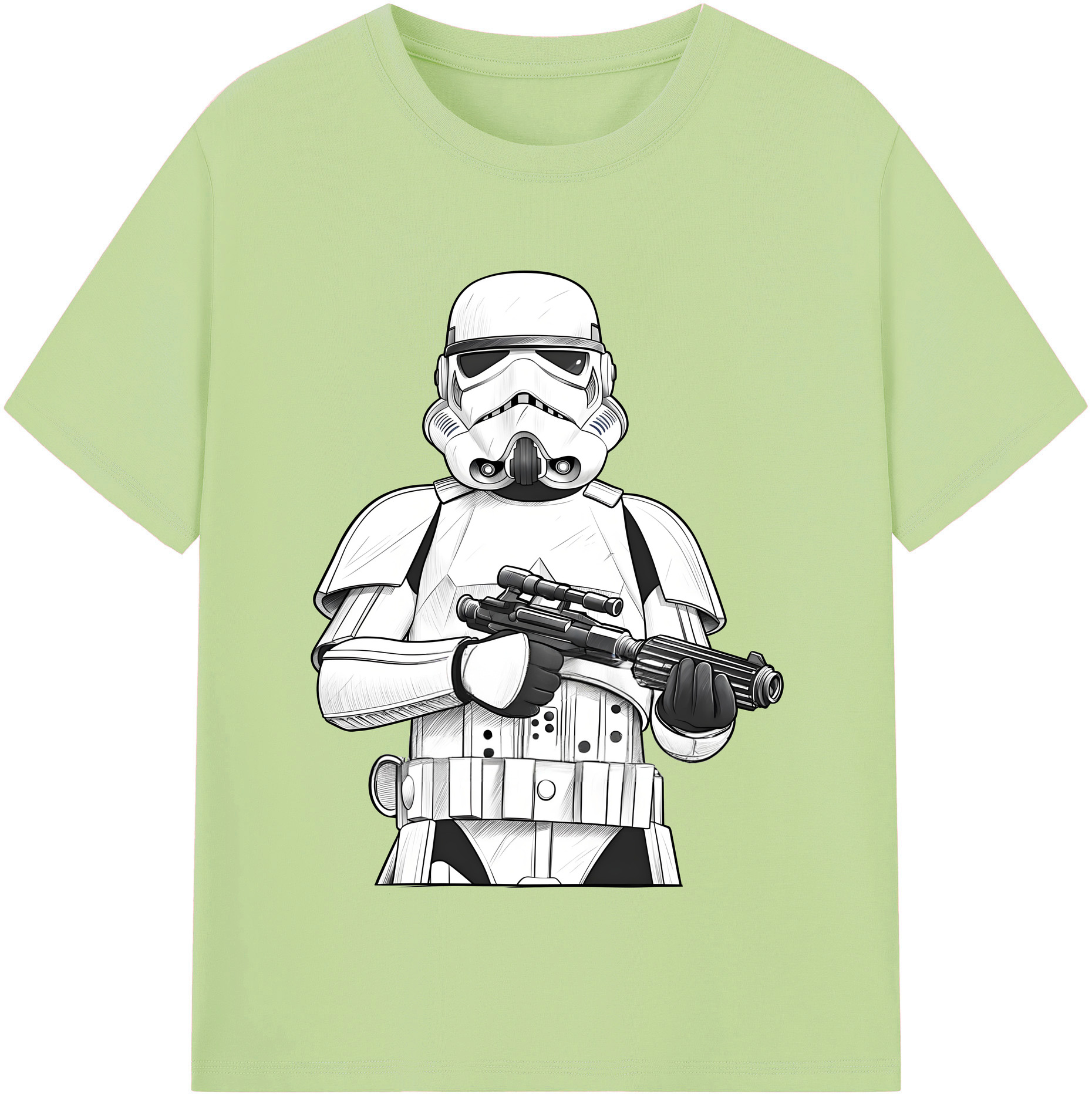 （画像用） スター・ウォーズ Star Wars 綿100％半袖Tシャツ（フロントプリント）